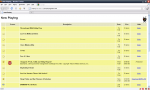 browser-based Now Playing List