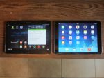 Samsung Note 10.1 vs iPad Air