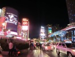 the Strip at night