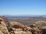 the Strip viewed from Red Rock Canyon