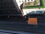 view of the Today Show plaza from the office