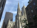 St. Patrick's Cathedral is all clean