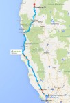 Day 6 driving route