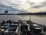 on the Jamestown Ferry