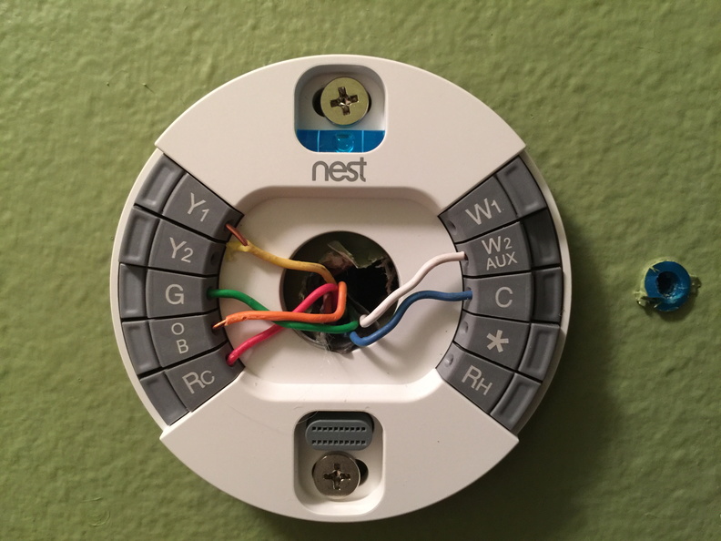 Installing Nest Learning Thermostat 3rd Gen With Dual Fuel System Heat Pump Gas With Humidifier Nest