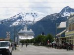 Jewel docked in Skagway