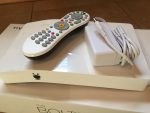 TiVo Bolt, remote, and power supply