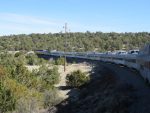 on the train to the canyon