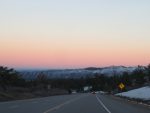 sunset in Colorado