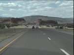 I-40 in New Mexico heading for Arizona