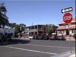 an intersection in Old Town