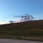 Geese in Flight