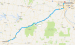 Sunday driving route