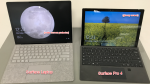 Laptop vs. Pro 4 - screen