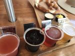 beer flight at Baseline Tap House