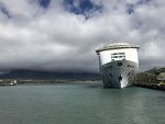 the PoA docked in Maui harbor