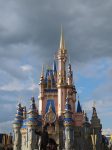 50th Anniversary paint job for Cinderella's castle
