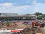 Epcot construction (from monorail)