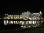 Riviera resort at night