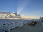 sunset on the sun deck