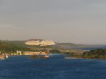 a Carnival ship leaving