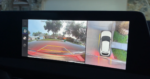 rear-view and overhead camera views