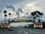 driving into WDW