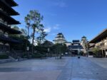 empty Japan pavilion