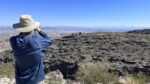 me scoping out the view from Dobbins Lookout