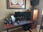 monitor setup (before)