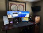 monitor setup (after)