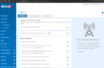 IDrive dashboard - managing settings