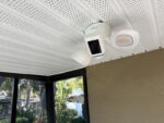 floodlight cam installed
