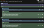HomeSeer event to enable motion alerts