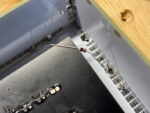 diode "hack" to tighten the PCB corner in place