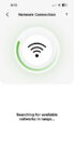 searching for WiFi