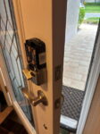 interior lock, with batteries